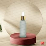 شیشه قطره‌‌چکان 35 میل مات کد 0047