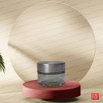 قوطی کرم شیشه ای