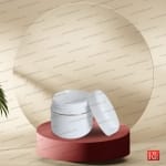 قوطی کرم دوجداره لوکس وارداتی