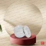 قوطی کرم ۳۰ گرمی شیری شفاف رینگ‌دار