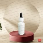 شیشه قطره‌چکان 30 میل سفید