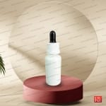 شیشه قطره‌چکان 30 میل سفید مات