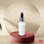 شیشه قطره‌چکان 30 میل سفید مات