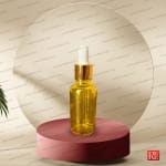 شیشه قطره‌چکان شفاف رنگی