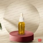 شیشه قطره‌چکان شفاف رنگی