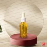 شیشه قطره‌چکان شفاف رنگی