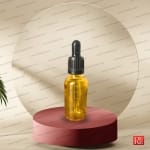 شیشه قطره‌چکان شفاف رنگی