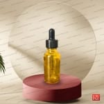 شیشه قطره‌چکان شفاف رنگی