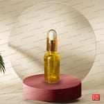 شیشه قطره‌چکان شفاف رنگی