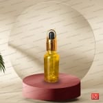 شیشه قطره‌چکان شفاف رنگی