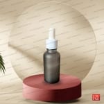 شیشه قطره‌چکان 30 میل مات دو رنگ