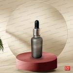 شیشه قطره‌چکان 30 میل مات دو رنگ