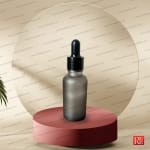 شیشه قطره‌چکان 30 میل مات دو رنگ