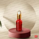 شیشه قطره‌چکان 30 میل شفاف رنگی